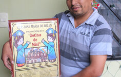 Placa Recordatorio acrilica- jose maria belen inicial